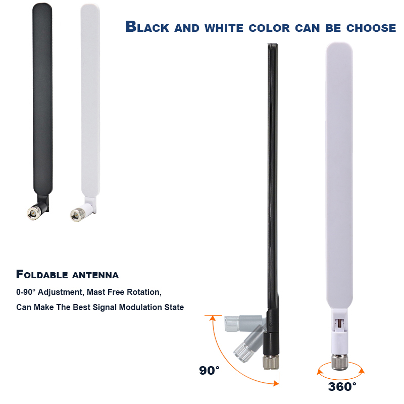 Kohandatud ABSPC+PBT 5DB 3G 4G WiFi kummiruuteri AP-antenn (4)